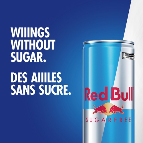 Red Bull Sugar-Free Energy Drink 8 x 250 ml (cans)
