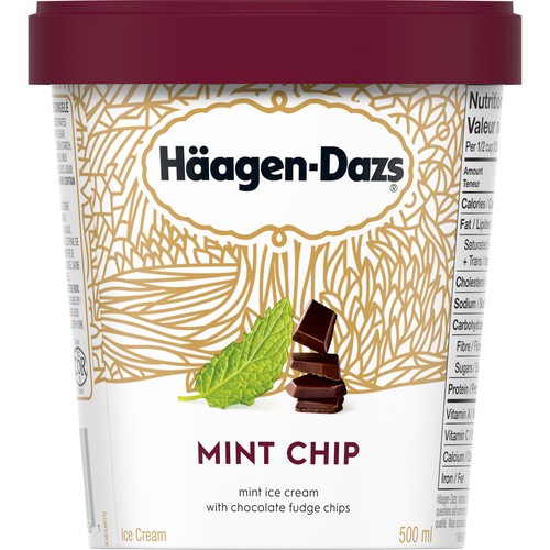 Häagen-Dazs Ice Cream Mint Chip 500 ml
