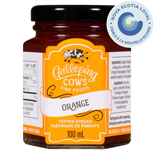 Galloping Cows Pepper Spread Orange 100 ml