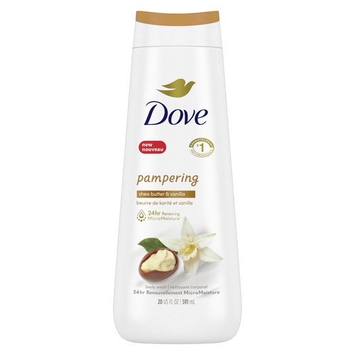 Dove Pampering Body Wash Shea Butter & Vanilla For Healthy-Looking Skin 591 ml