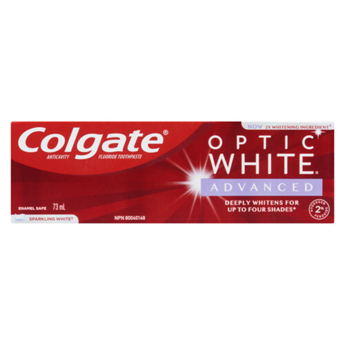 Colgate Toothpaste Optic White Advanced Sparkling White 73 ml