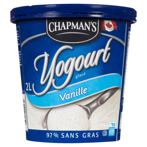 Voilà Online Grocery Delivery Chapman's Vanilla Frozen Yogurt 2 L