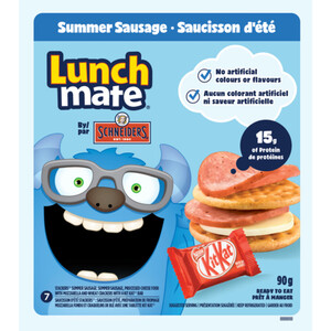 Schneiders Lunch Mate Summer Sausage Lunch Kit 90 g