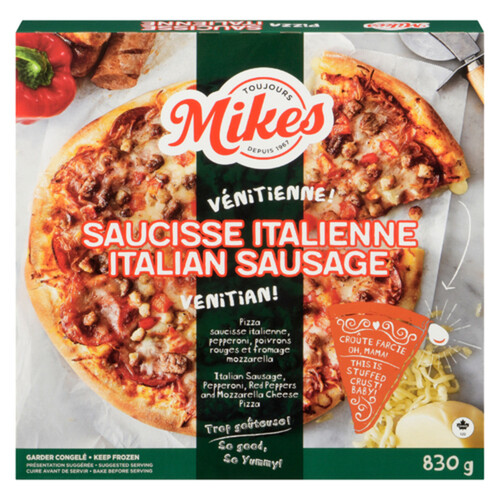 Mikes Frozen STFD Sausage Pizza 830 g
