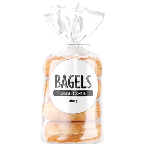 Byblos Frozen Bagels Cheddar Cheese 400 g