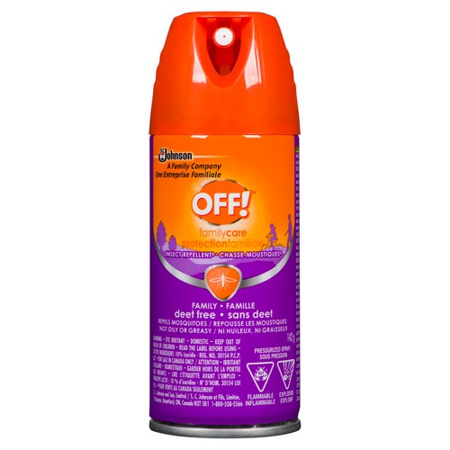 Off Deet Free Family Care Insect Repellent Aerosol 142 g