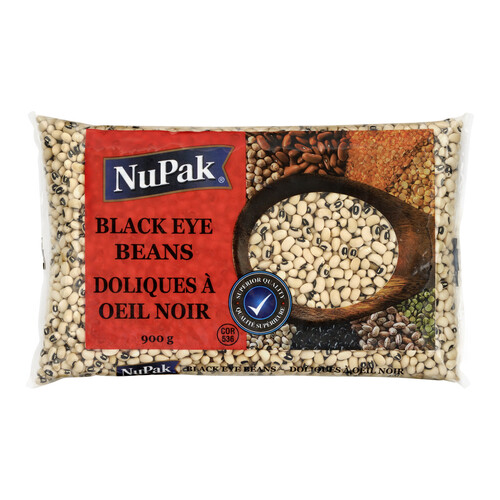 NuPak Black Eye Beans 900 g