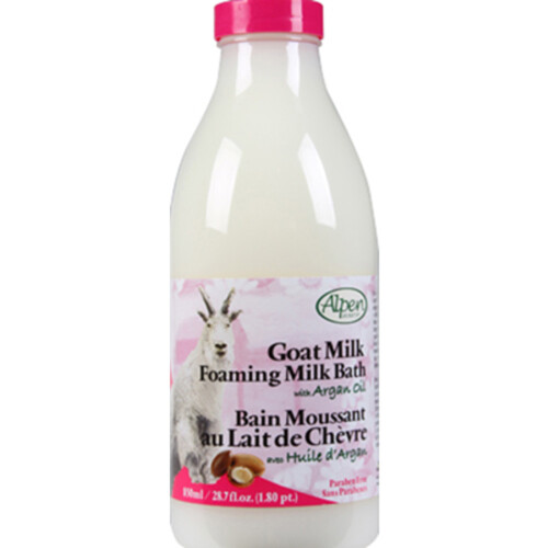 Alpen Secrets Goat Milk With Argan Oil Foam Bath 850 ml