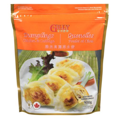 Gilly Frozen Dumplings Chicken & Cabbage 900 g