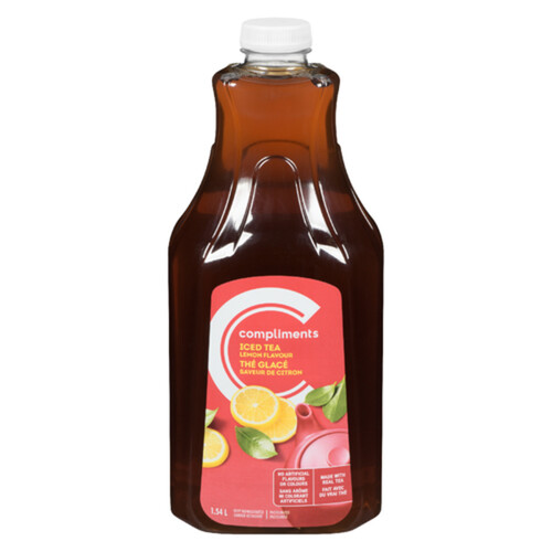 Compliments Iced Tea Lemon 1.54 L (bottle)