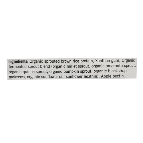 Iron Vegan Organic Sprouted Protein Powder Unflavoured 500 g