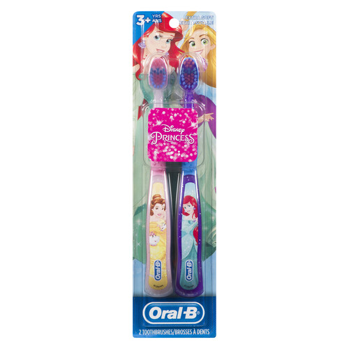 Oral-B Kids Toothbrush Disney's Frozen Soft Children 3+ 2 Pack