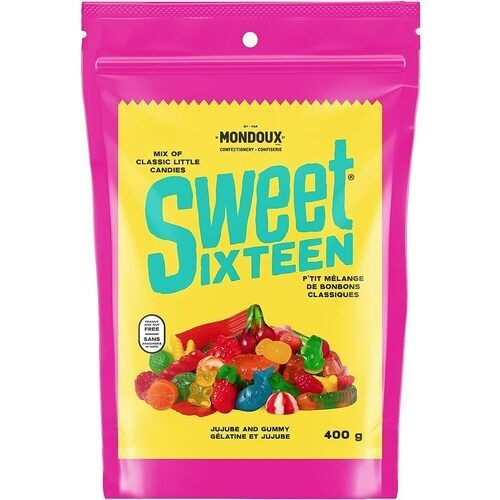 Mondoux Sweet Sixteen Candy Jujube And Gummy 400 g