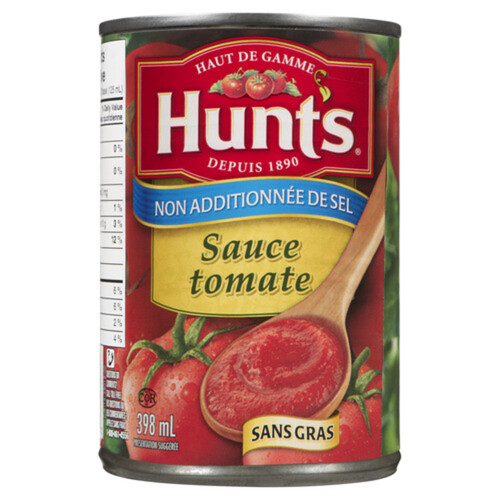 Hunt's Tomato Sauce No Salt Added 398 ml