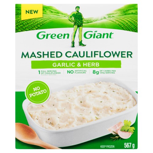 Green Giant Garlic & Herb Mashed Cauliflower 567 g (frozen)