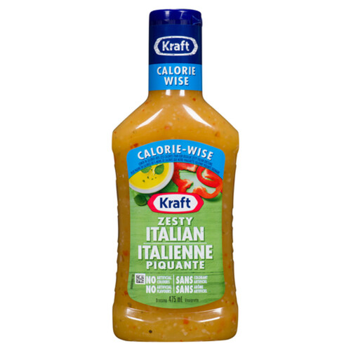 Kraft Calorie-Wise Salad Dressing Zesty Italian 475 ml