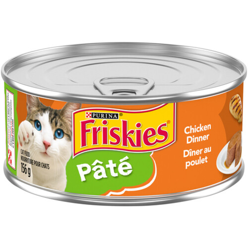 Friskies Wet Cat Food  Pâté Chicken Dinner 156 g