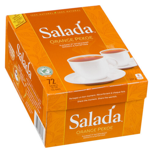 Salada Tea Orange Pekoe 72 Tea Bags 