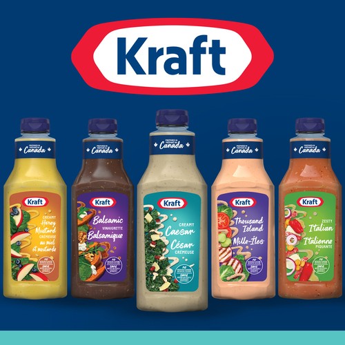 Kraft Salad Dressing Creamy Caesar 425 ml