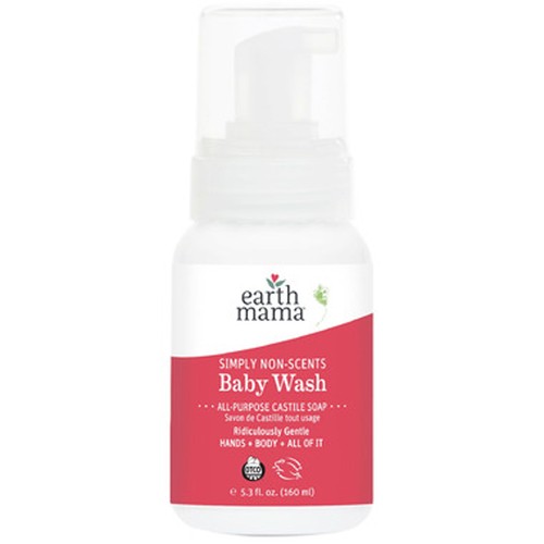 Earth Mama Angel All Purpose Baby Wash Non-Scents 160 ml