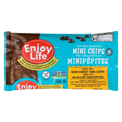 Enjoy Life Dairy-Free Mini Chocolate Chips Semi-Sweet 255 g