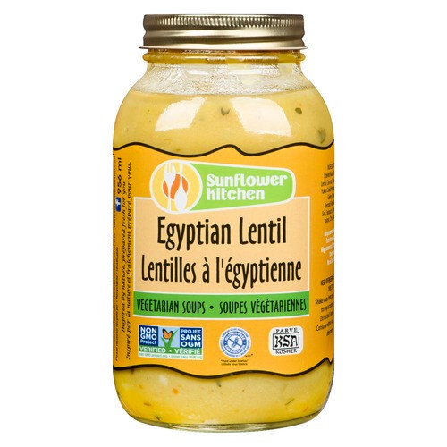 Sunflower Kitchen Gluten Free  Soup Egyptian Lentil 956 ml
