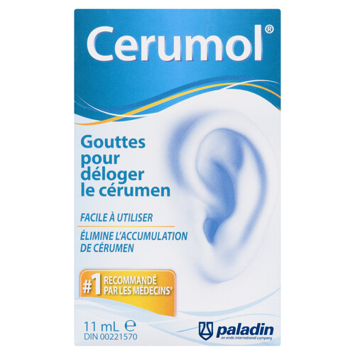 Cerumol Ear Wax Remover 220 mg Ear Drops 11 ml