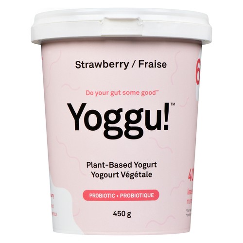 Yoggu! Plant Based Yogurt Strawberry 450 g