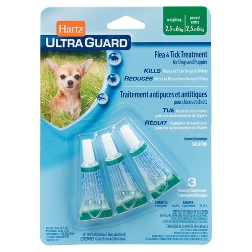 Ultra Guard Flea & Tick Treatment For Dogs And Puppies 