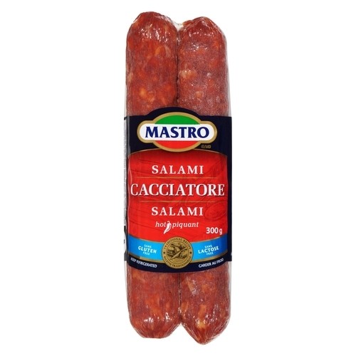 Mastro Gluten-Free Deli Salami Cacciatore Hot 300 g