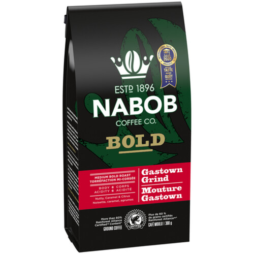 Nabob Bold Gastown Grind Ground Coffee 300 g