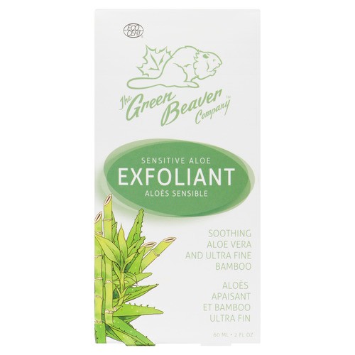 The Green Beaver Company Exfoliant Soothing Aloe Vera & Ultra Fine Bamboo 60 ml