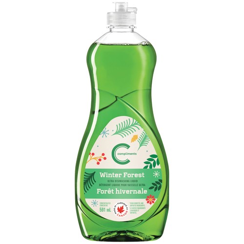 Compliments Ultra Dish Detergent Winter Forest 591 ml