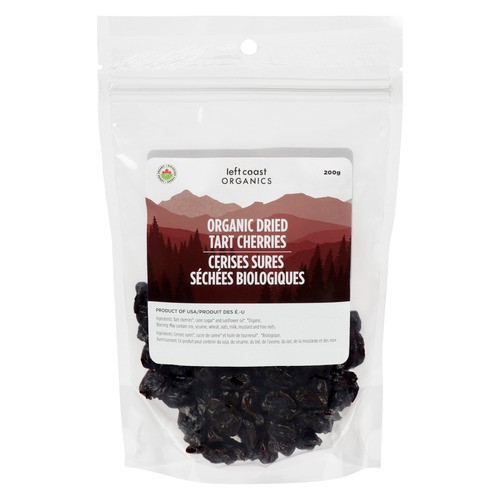 Left Coast Organics Dried Tart Cherries 200 g