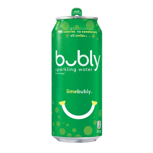 Bubly Sparkling Water Lime 473 ml (can)