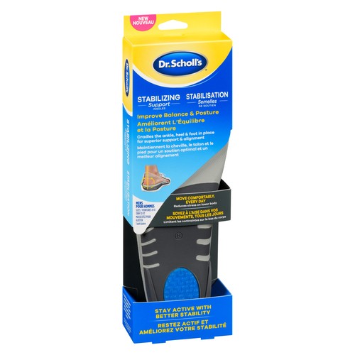 Dr. Scholl's Insoles Comfort & Energy Stabilizing Support Men 