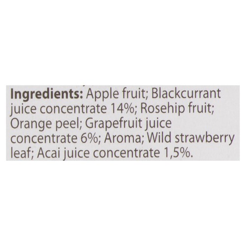 BioFix Tea Grapefruit & Acai 20 x 2 g