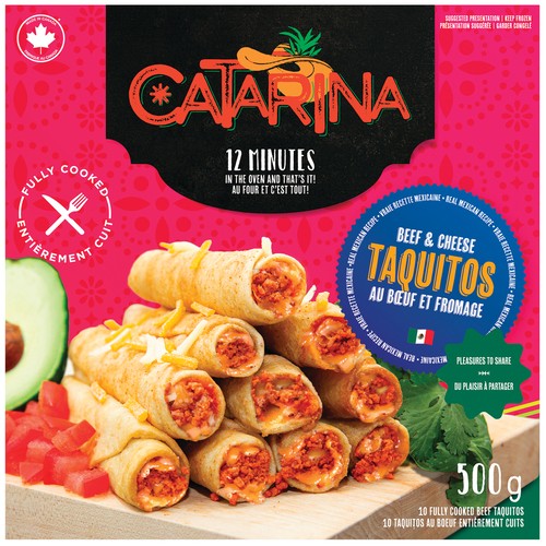 Catarina Taquitos Beef 500 g