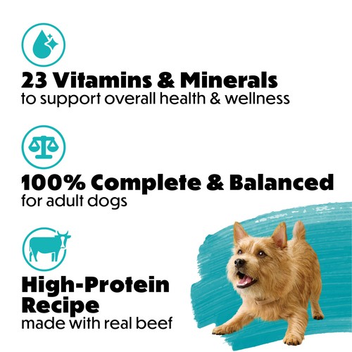 Purina Beneful Incredibites Dog Food Beef Combi Pack 1.02 KG