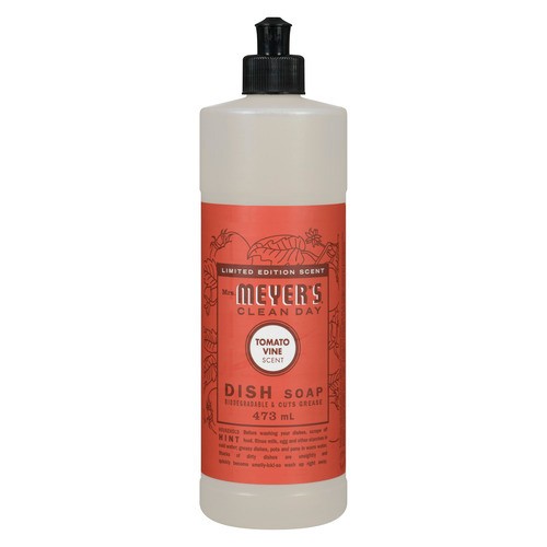 Mrs. Meyer's Clean Day Dish Soap Tomato Vine Scent 473 ml