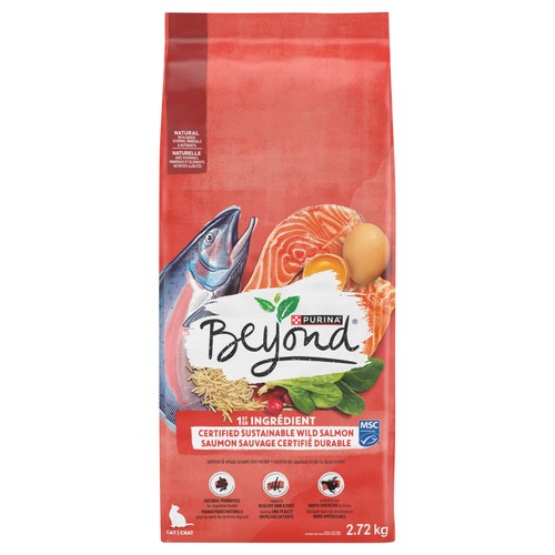 Beyond Simply Dry Cat Food Salmon & Whole Brown Rice Recipe 2.72 kg