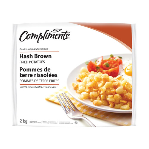 Compliments Fried Potato Hash Browns 2 kg (frozen)