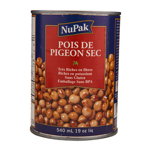 NuPak Dry Pigeon Peas 540 ml