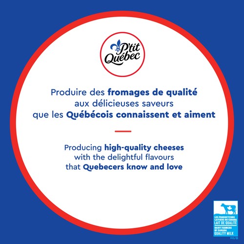 P'tit Québec Shredded Cheese Medium Cheddar 320 g
