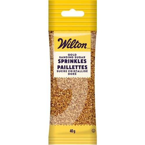 Wilton Sprinkles Gold Sanding Sugar 40 g