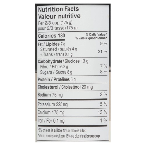 Donia Farms Grass Fed 4% Yogurt Vanilla 650 g