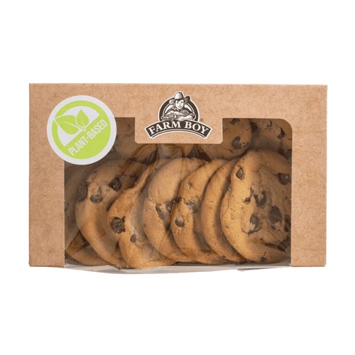 Farm Boy Plant Based Cookies Chocolate Chip 12 x 40 g
