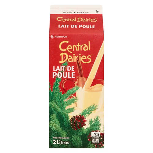 Central Dairies Regular Eggnog 2 L