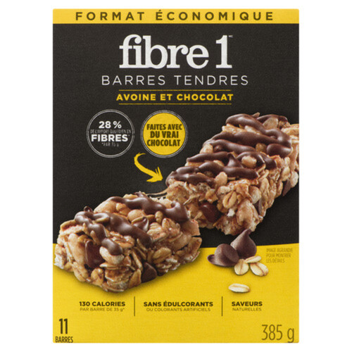 Fibre 1 Chewy Bars Oats & Chocolate 385 g