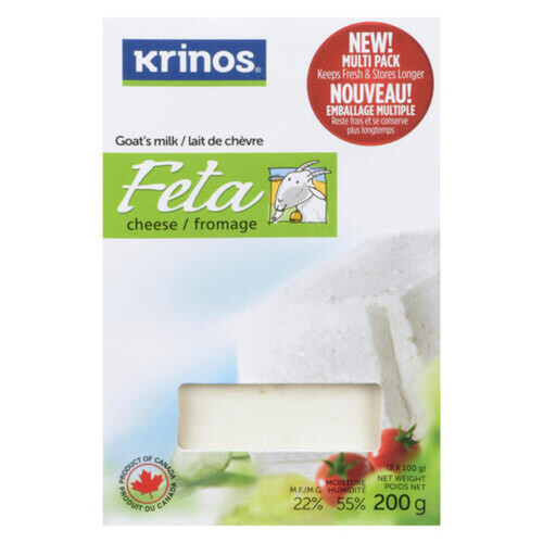 Krinos Cheese Goats Milk Feta 200 g